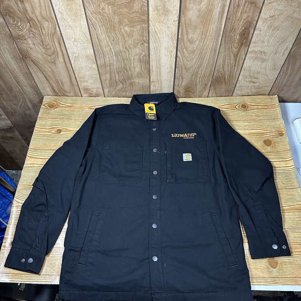 Carhartt Black Shirt Jacket